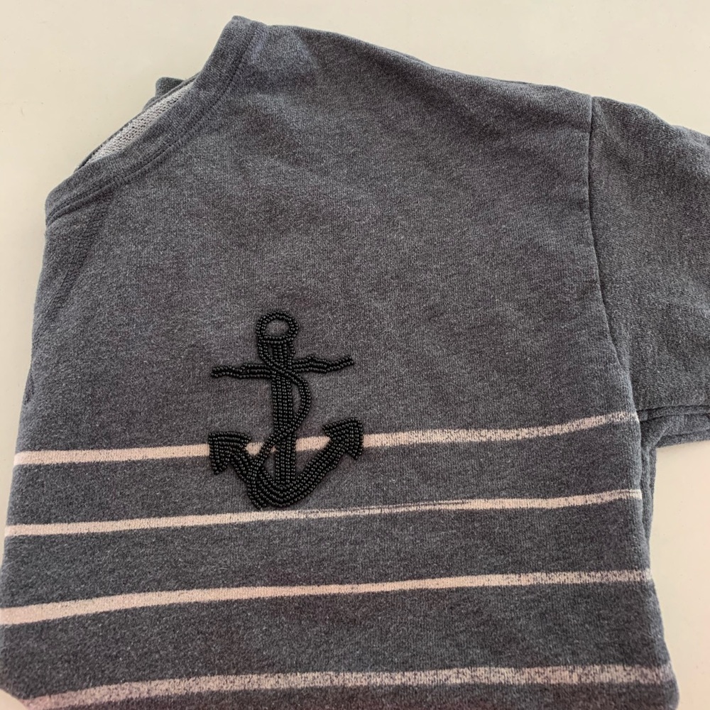 GAP beaded Anchor sweater